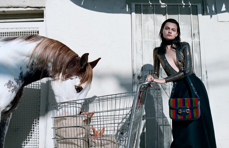 An image from Gucci's spring 2020 advertising campaign