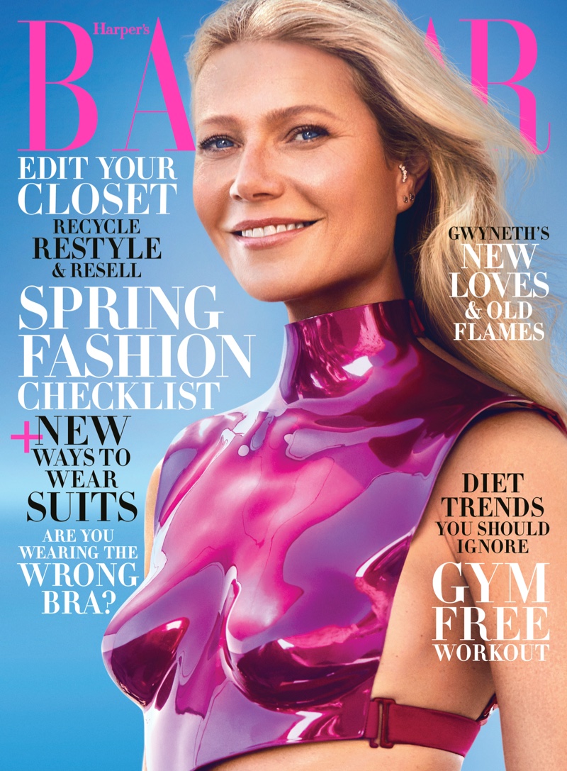 Gwyneth Paltrow on Harper's Bazaar US February 2020 Cover