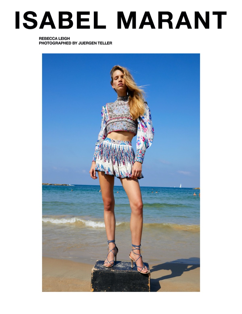 Rebecca Leigh Longendyke fronts Isabel Marant spring-summer 2020 campaign