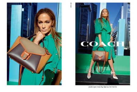 Jennifer Lopez Poses in New York for Coach Spring 2020 Campaign Jennifer Lopez stars in Coach spring-summer 2020 campaign