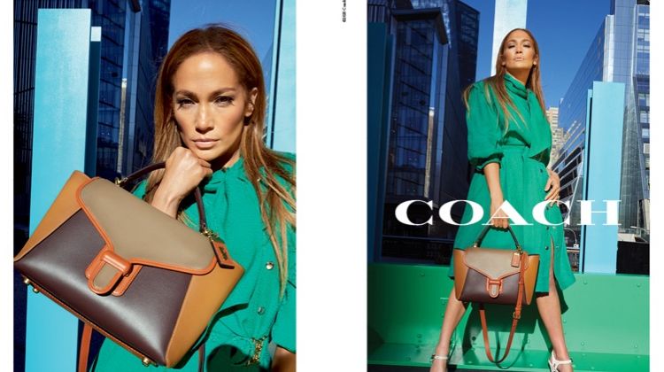Jennifer Lopez Poses in New York for Coach Spring 2020 Campaign