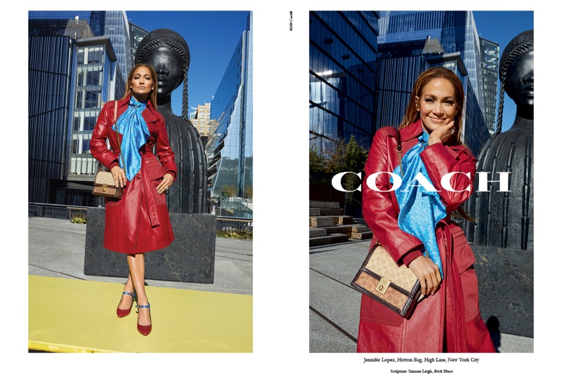 Striking a pose, Jennifer Lopez fronts Coach spring-summer 2020 campaign