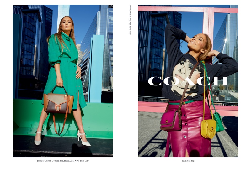 Jennifer Lopez appears in Coach spring-summer 2020 campaign