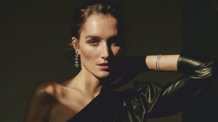 Josephine le Tutour Tries On Polished Looks for ELLE Spain