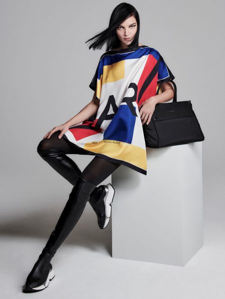Mariacarla Boscono Wears Athleisure in Karl Lagerfeld Spring 2020 Ads Karl Lagerfeld unveils spring-summer 2020 campaign