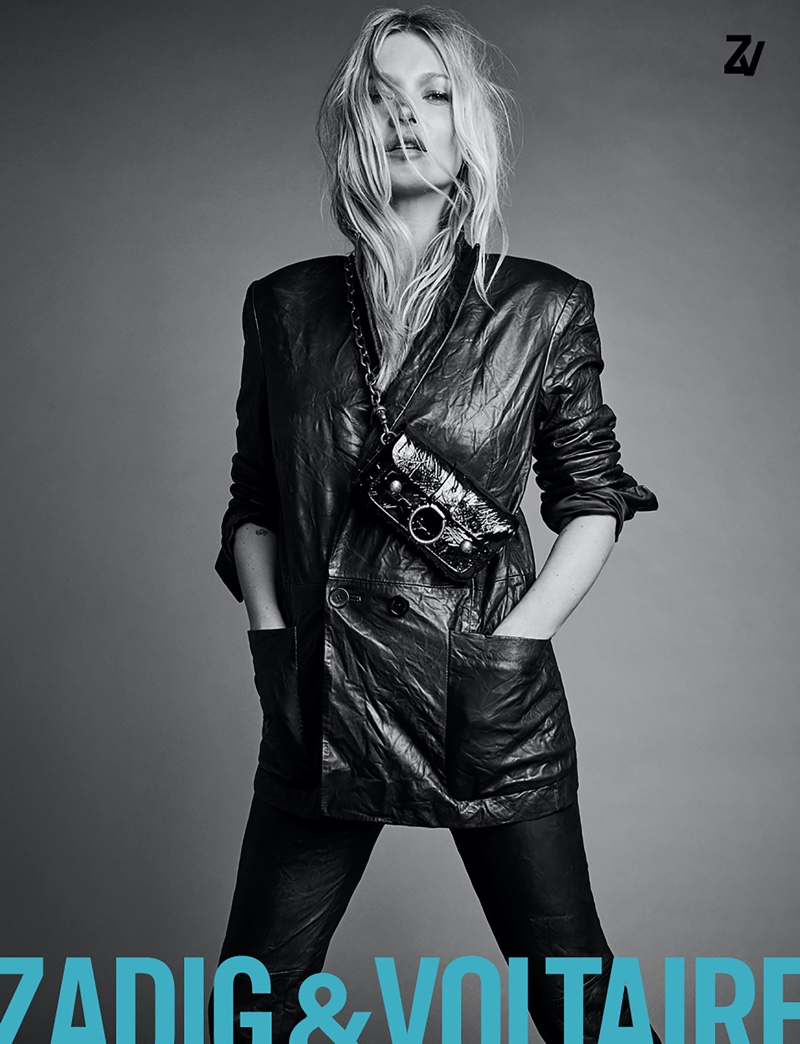 Zadig & Voltaire taps Kate Moss for spring-summer 2020 campaign