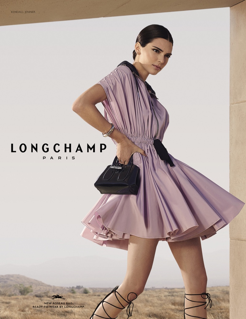 Kendall Jenner stars in Longchamp spring-summer 2020 campaign