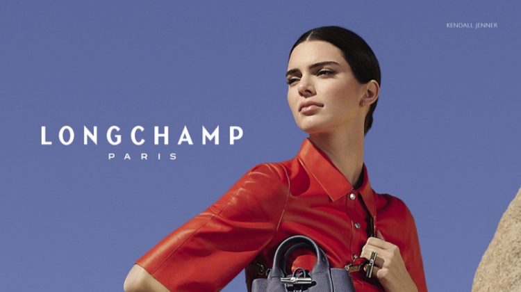 Kendall Jenner Hits the Desert for Longchamp Spring 2020 Campaign
