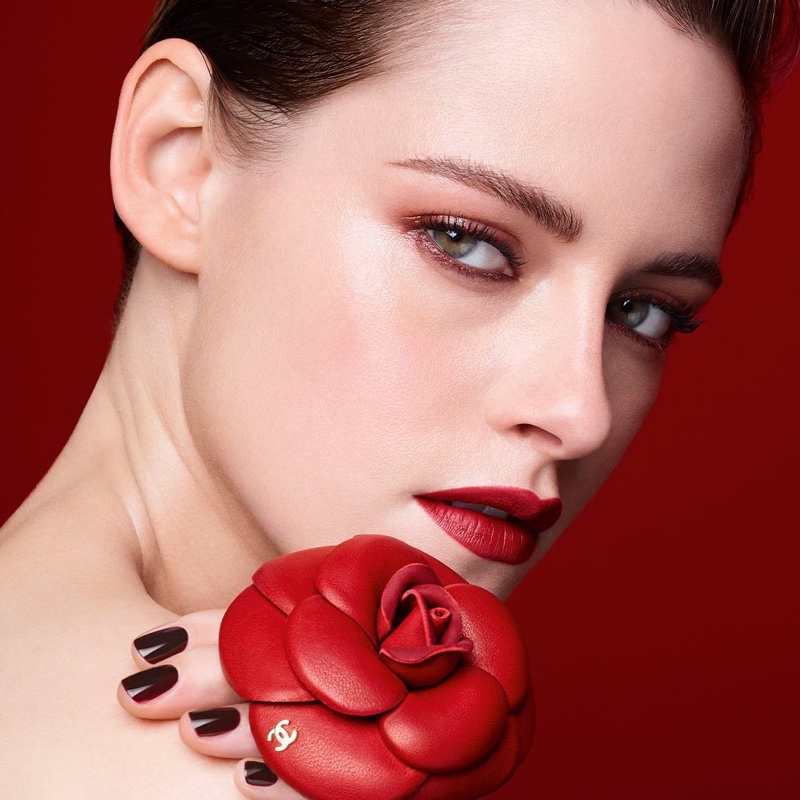 Kristen Stewart Chanel Rouge Allure Camelia Campaign