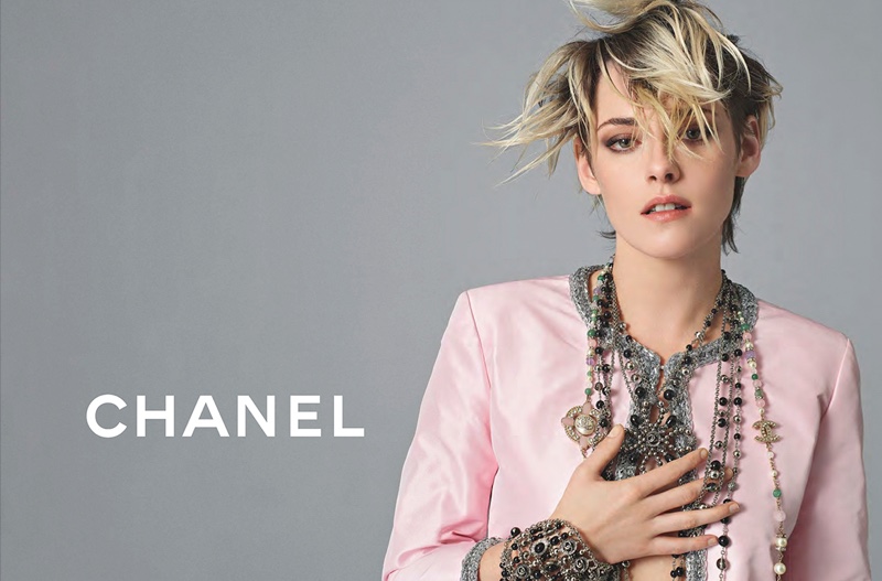 Actress Kristen Stewart looks pretty in pink for Chanel spring-summer 2020 campaign