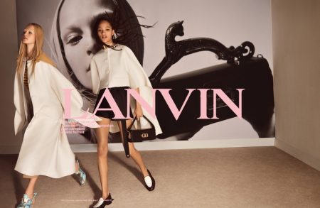 Jean & Selena Stand Out in Lanvin Spring 2020 Campaign Jean Campbell and Selena Forrest star in Lanvin spring-summer 2020 campaign