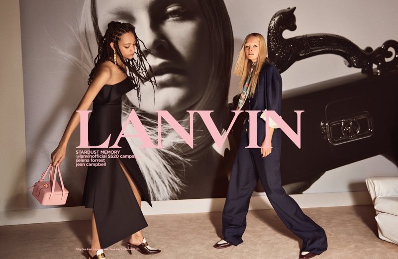 Glen Luchford photographs Lanvin spring-summer 2020 campaign