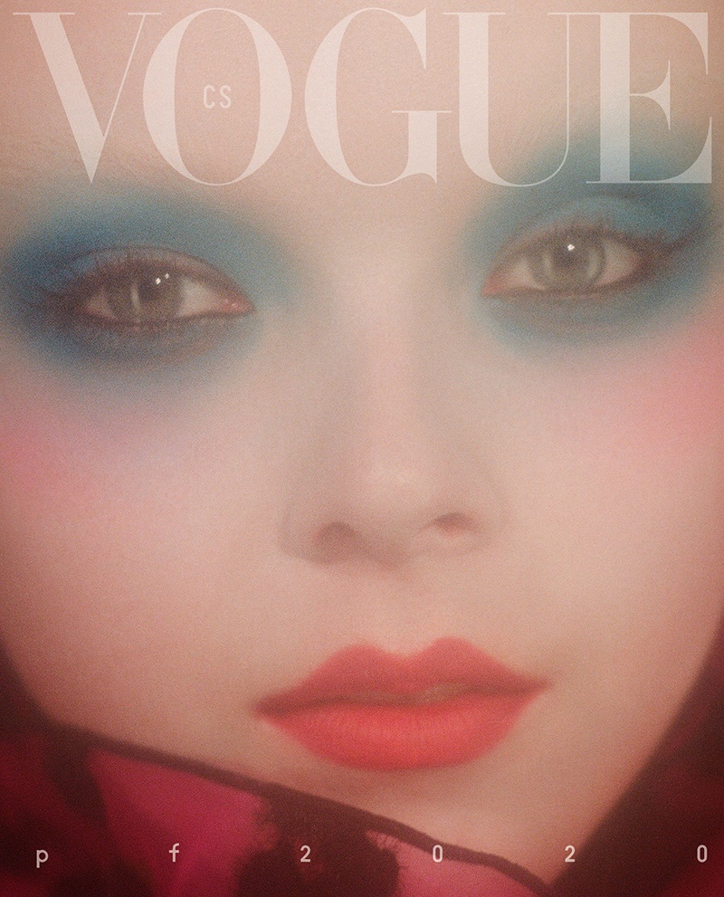 Lily Nova Wears Avant-Garde Looks for Vogue Czechoslovakia
