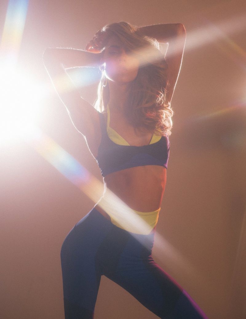Line Brems Sports Glam Activewear in ELLE Mexico