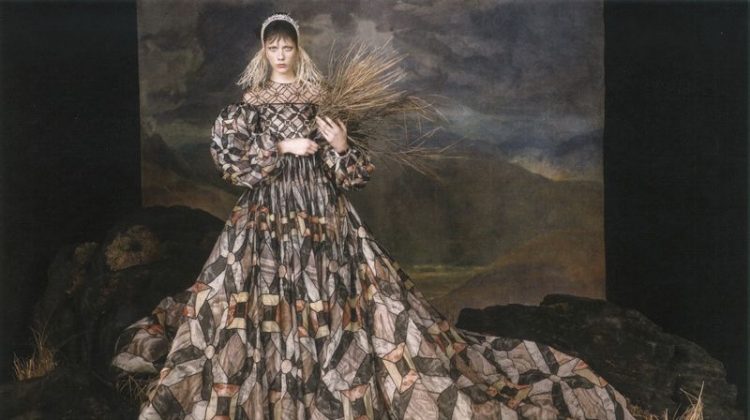 Marjan Jonkman Is Like A Painting for Vogue Arabia