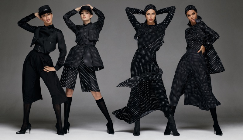 Adriana Lima, Gigi Hadid, Irina Shayk and Joan Smalls star in Max Mara spring-summer 2020 campaign