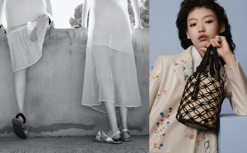 Tang He fronts Miu Miu spring-summer 2020 campaign