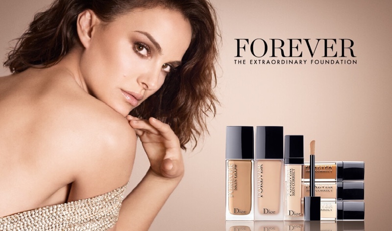 Natalie Portman stars in Dior Forever 2020 foundation campaign