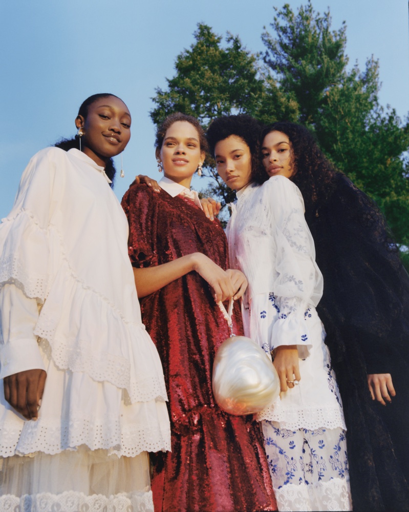 Eniola, Hiandra, Zoe & Lineisy Pose for Nordstrom Spring 2020 Campaign