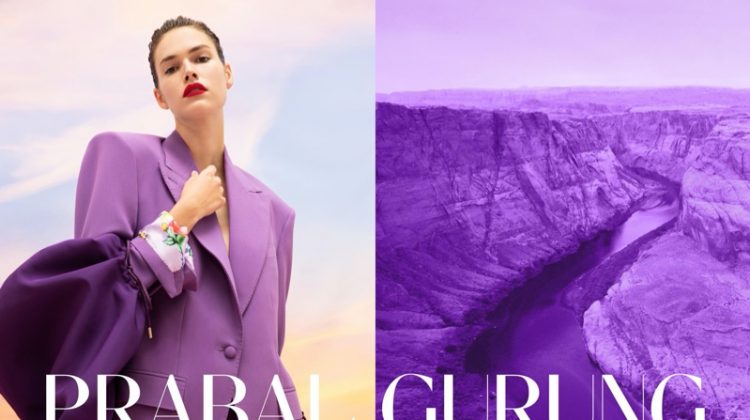 Vanessa Moody stars in Prabal Gurung spring-summer 2020 campaign