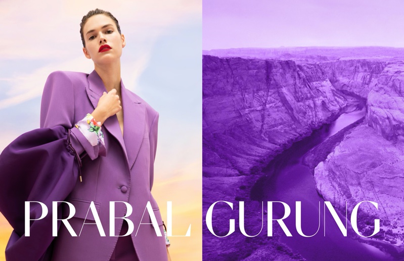 Vanessa Moody stars in Prabal Gurung spring-summer 2020 campaign