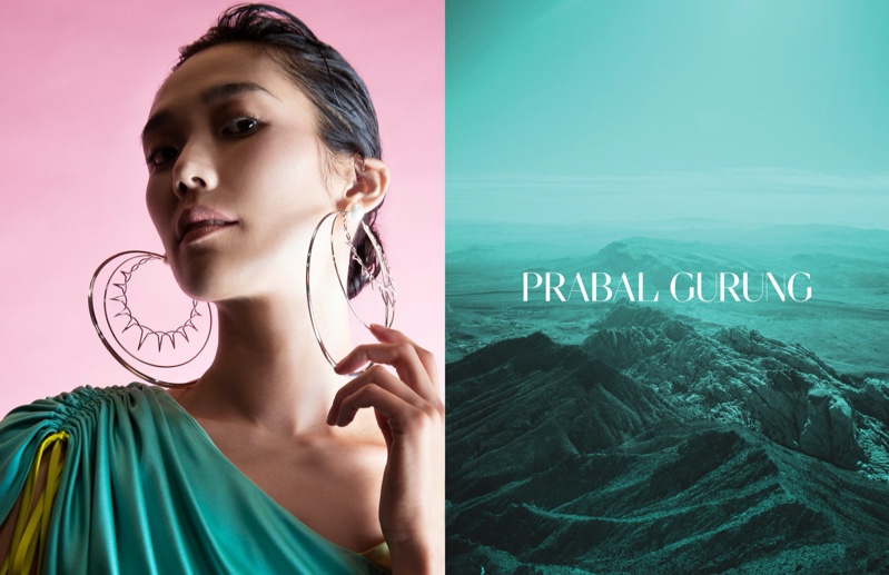 Tao Okamoto appear in Prabal Gurung spring-summer 2020 campaign