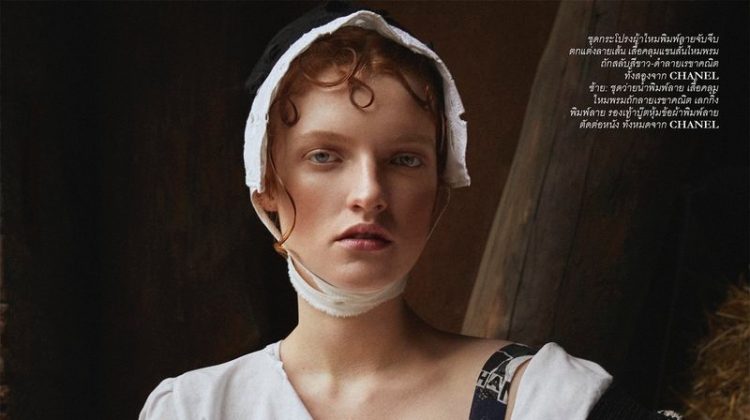Sophia Friesen Takes On the Simple Life for ELLE Thailand