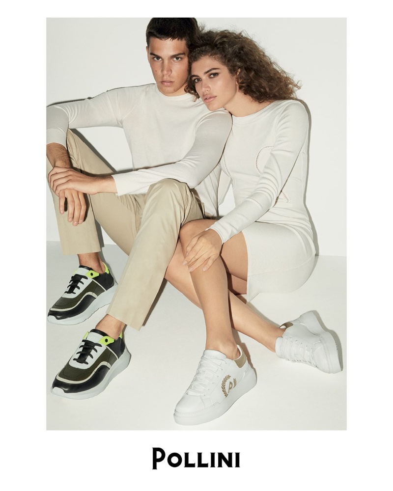 Federico Spinas and Valentina Sampaio appear in Valentina Sampaio spring-summer 2020 campaign