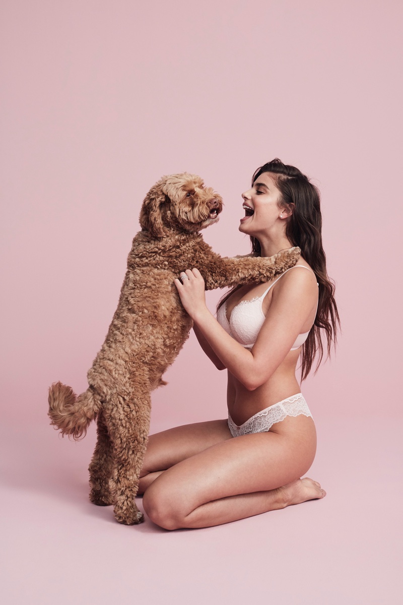 Taylor Hill stars in Victoria's Secret Valentine's Day 2020 campaign