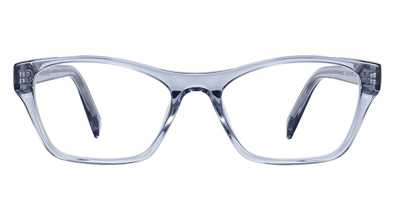 Warby Parker Ashe Glasses in Pacific Crystal $95