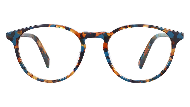 Warby Parker Butler Glasses in Teal Tortoise $95