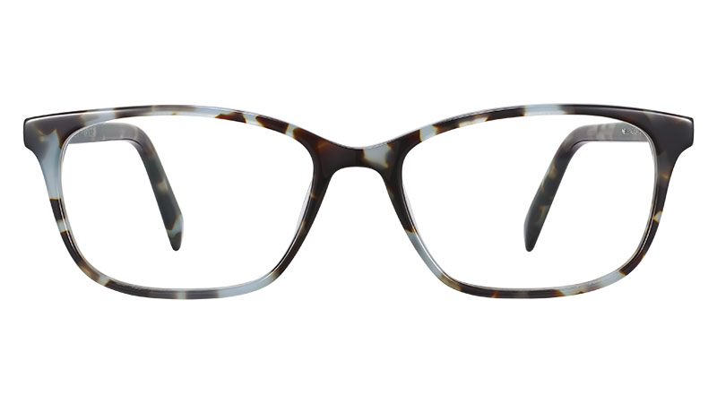 Warby Parker Nelle Glasses in Sea Smoke Tortoise $95