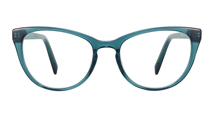 Warby Parker Shea Glasses in Peacock Green $95