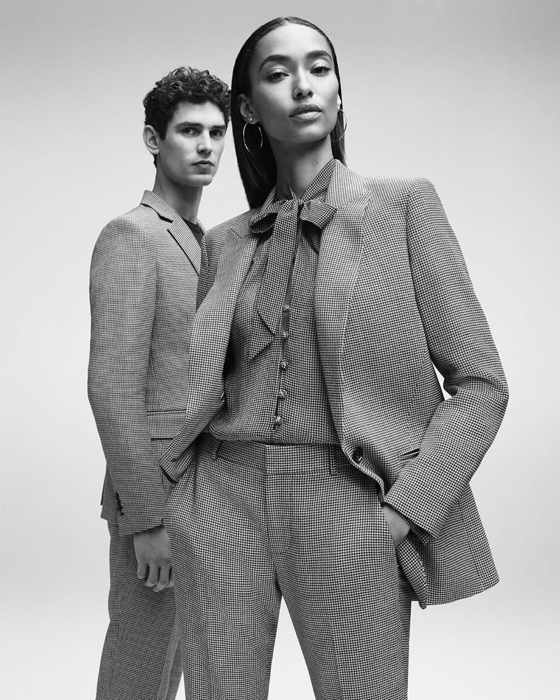 Anais Mali and Arthur Gosse suit up in 7 For All Mankind spring-summer 2020 campaign