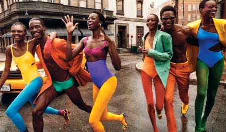 Adut, Mayowa, Fatou Sport Vibrant Styles for WSJ. Magazine Adut, Mayowa, Fatou Sport Vibrant Styles for WSJ. Magazine