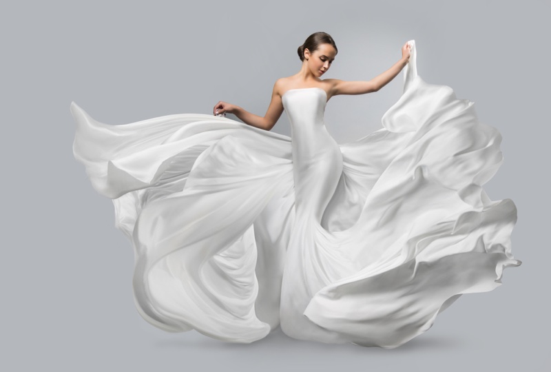 Airy Bridal Dress Wedding Fashion