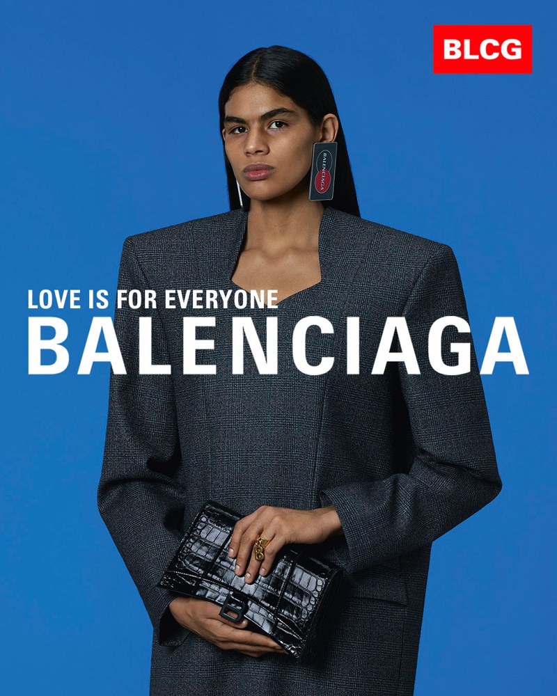 Thalita Farias appears in Balenciaga spring-summer 2020 campaign