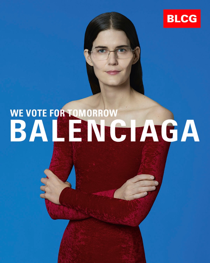 An image from Balenciaga's spring 2020 advertising campaign