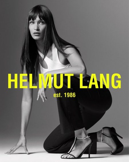 Bella Hadid Shows Off Her Moves in Helmut Lang Spring 2020 Campaign Helmut Lang taps Bella Hadid for spring-summer 2020 campaign