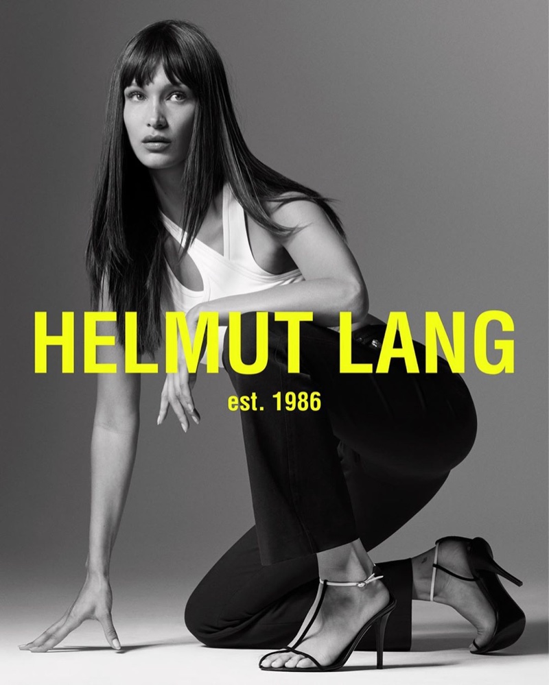 Bella Hadid Helmut Lang Spring 2020 Campaign