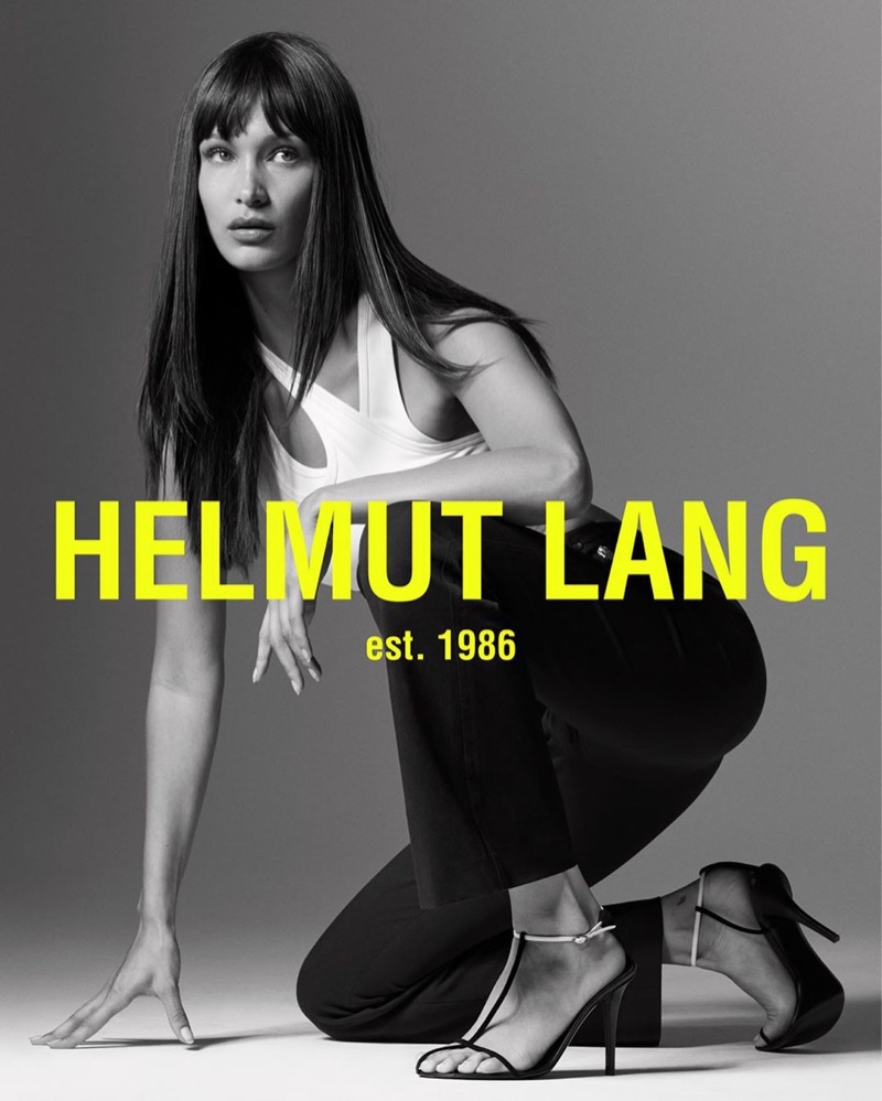 Helmut Lang taps Bella Hadid for spring-summer 2020 campaign