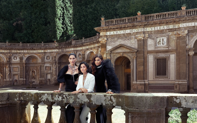 Bulgari on X: @Zendaya, @LilyAldridge and @NaomiScott. The three