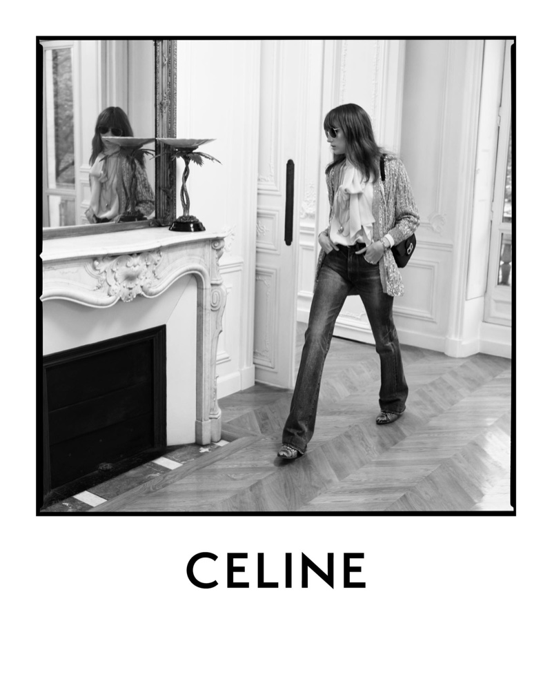 Hedi Slimane photographs Celine spring-summer 22020 campaign