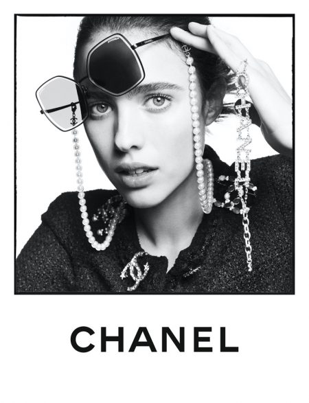 Margaret, Angèle & Isabelle Front Chanel Eyewear Spring 2020 Campaign Margaret Qualley stars in Chanel Eyewear spring-summer 2020 campaign