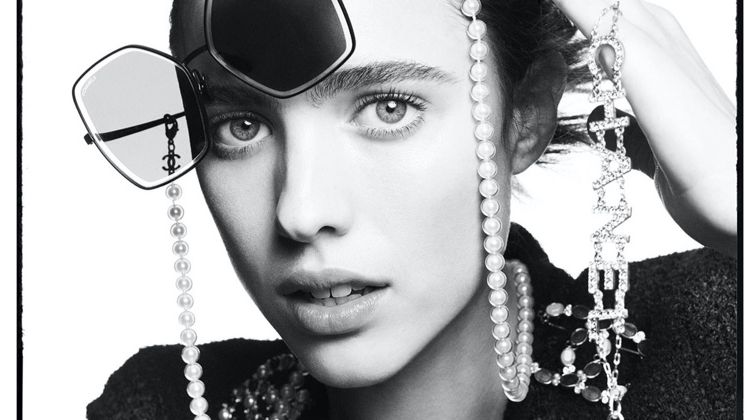 Margaret Qualley stars in Chanel Eyewear spring-summer 2020 campaign