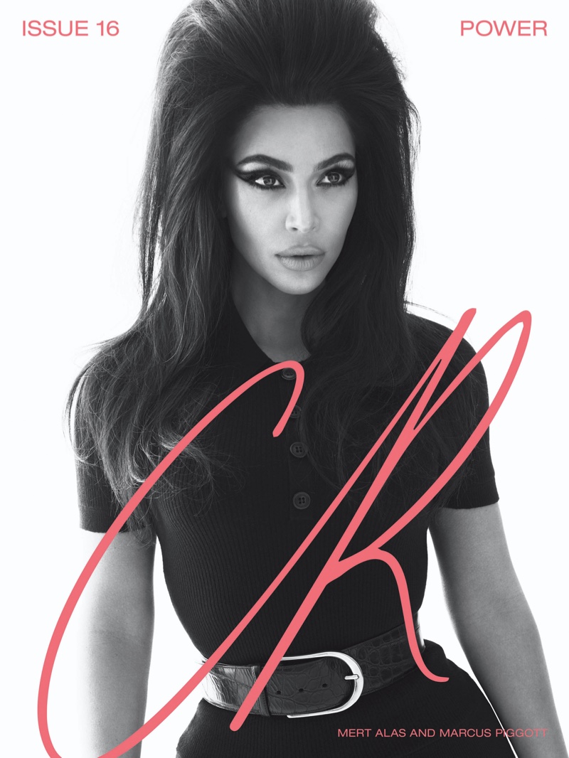 Kim Kardashian on CR Fashion Book  #16 Cover