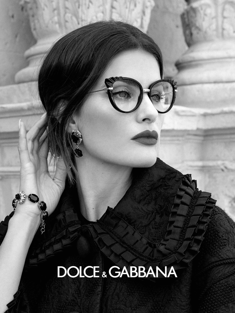 An image from Dolce & Gabbana Eyewear's spring 2020 advertising campaign