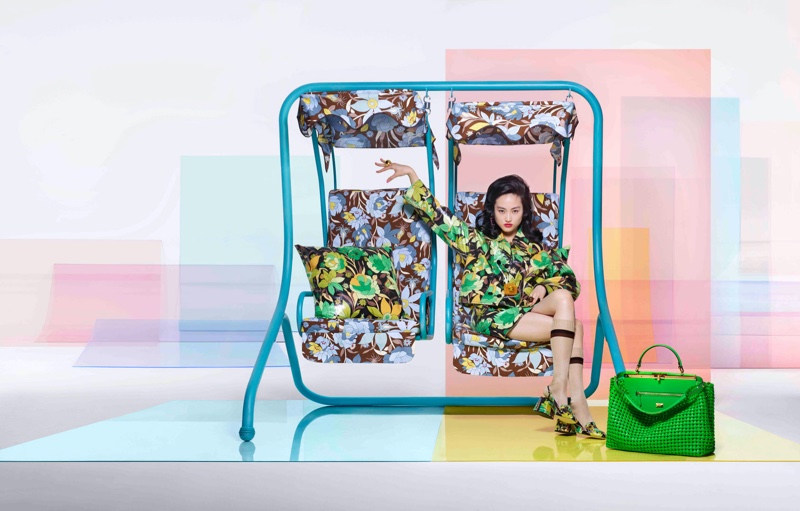 Prints stand out in Fendi spring-summer 2020 campaign