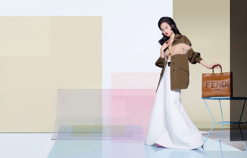 An image from Fendi's spring 2020 advertising campaign