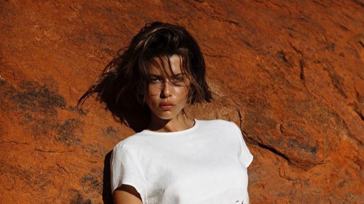 Georgia Fowler Takes the Desert in SIR The Label Fall 2020 Campaign
